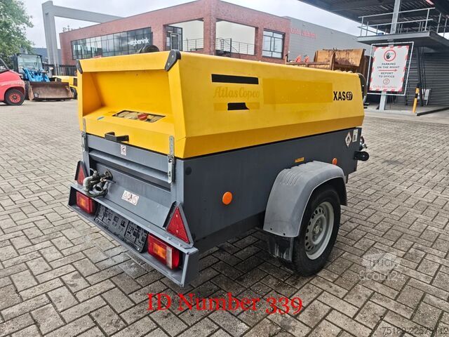 Soğutucu gaz kompresörü Atlas Copco XAS 97
