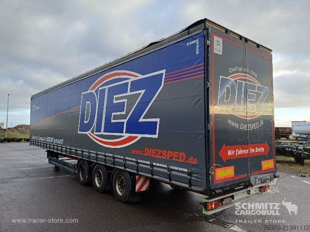 Odprta polprikolica s ponjavo Berger Curtainsider Mega