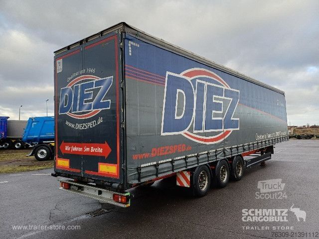 Odprta polprikolica s ponjavo Berger Curtainsider Mega