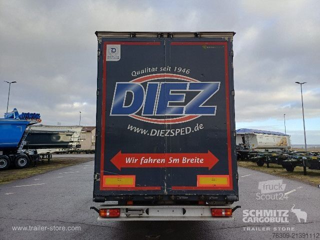 Odprta polprikolica s ponjavo Berger Curtainsider Mega