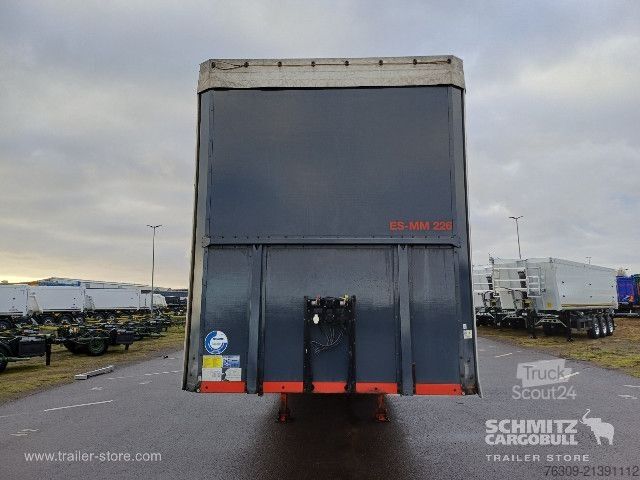 Odprta polprikolica s ponjavo Berger Curtainsider Mega