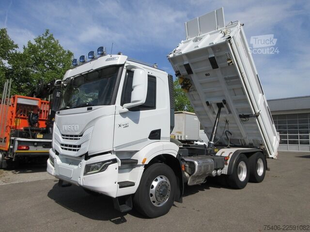 Basculantă iveco X-Way 480 AD300XZ 6x6, Hydrodrive, Bordmatic