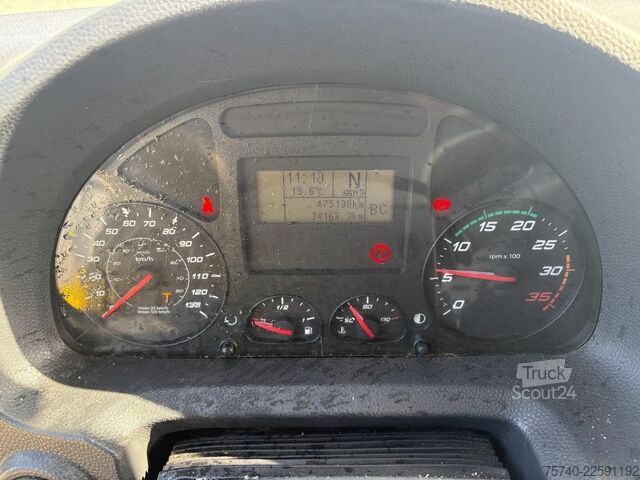 Plachta Iveco Eurocargo 120E28 + DHOLLANDIA LOADLIFT + EURO 6...