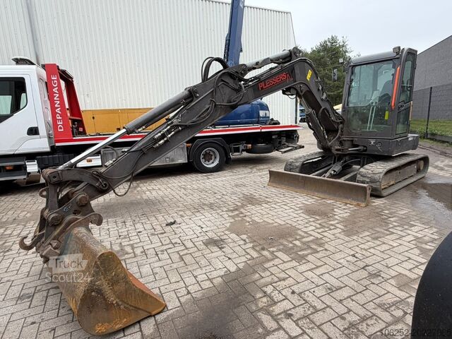 Minigrävare Volvo ECR 58 F FULL HYDR - 2911 H - HYDR QUICKHITCH -...