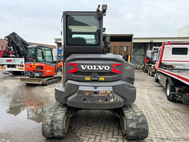 Minigrävare Volvo ECR 58 F FULL HYDR - 2911 H - HYDR QUICKHITCH -...