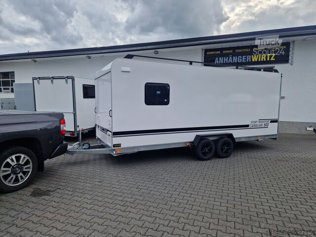 Автомобільний причіп trailershop Reise Sport Transport Schlafen Küche