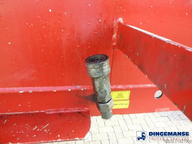 Plancher ambulant Stas Walking floor trailer alu 90 m3