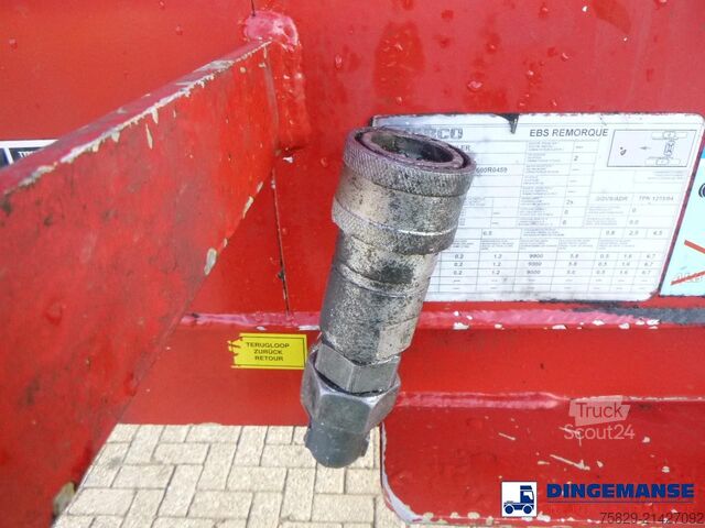 Plancher ambulant Stas Walking floor trailer alu 90 m3