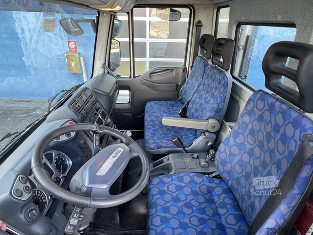 üç yollu vinçli damperli kamyon Iveco Eurocargo 140e22