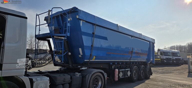 Kippipuoliperävaunu Kempf SKM 35/3 Zustand gut, schlammdicht 50 cbm