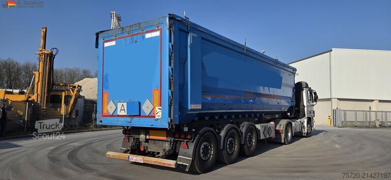 Kippipuoliperävaunu Kempf SKM 35/3 Zustand gut, schlammdicht 50 cbm