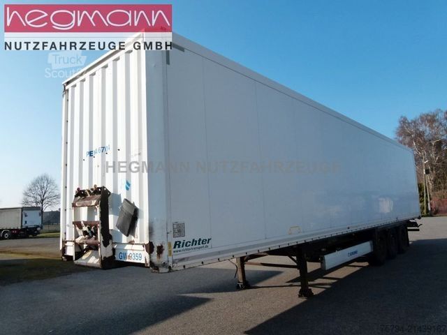 Semi-remorque fourgon KRONE SDK 27 eLB4-LI, Doppelstock, Hecktüren. DE