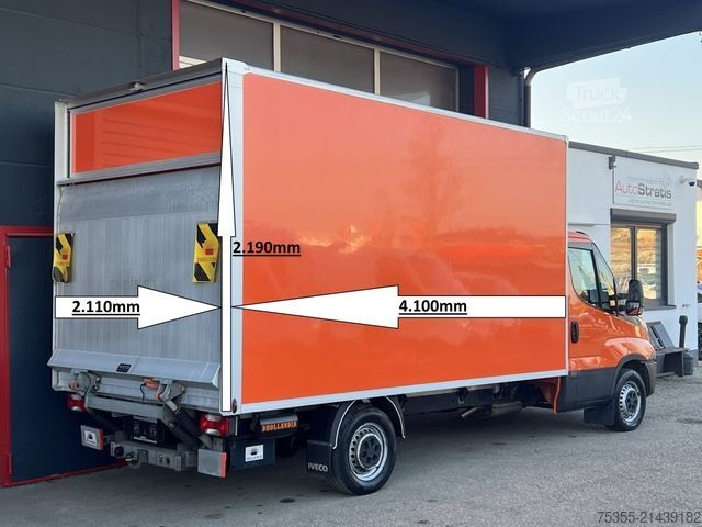 Skriňová dodávka IVECO Daily 35S14 Klima 4,1m Koffer + LBW AHK Kamera