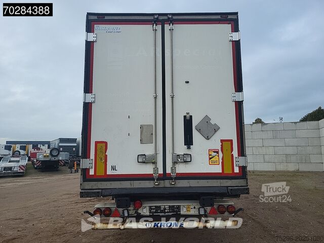 Pārvadājumi saldētavā/saldētavā Krone Carrier Vector 1950Mt 3 axles Dobbelstock 89m3