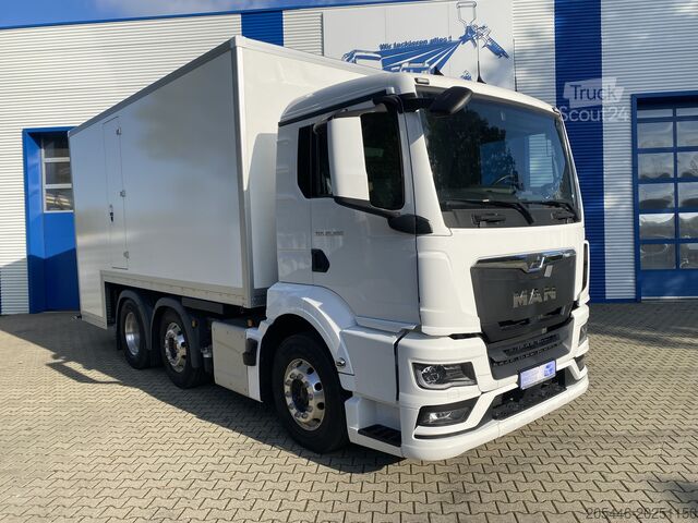 Wohnmobil LKW mit Absetzkoffer MAN TGS3 26.400 *LED*NAVI*TEMPO*UVM*