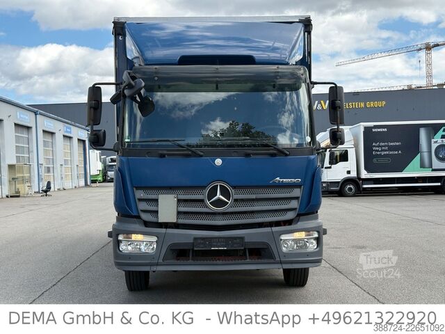 Nákladné auto s plochou korbou a plachtou MERCEDES-BENZ Atego 1223*E6a*LBW*Bordwände*Automatik*
