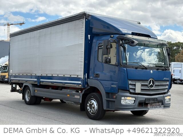 Nákladné auto s plochou korbou a plachtou MERCEDES-BENZ Atego 1223*E6a*LBW*Bordwände*Automatik*