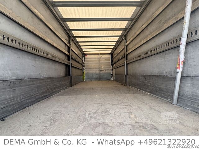 Nákladné auto s plochou korbou a plachtou MERCEDES-BENZ Atego 1223*E6a*LBW*Bordwände*Automatik*