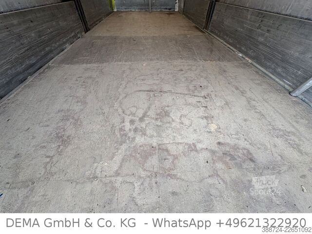 Nákladné auto s plochou korbou a plachtou MERCEDES-BENZ Atego 1223*E6a*LBW*Bordwände*Automatik*