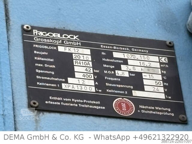 شاحنة مبردة MAN TGL 8.180*Schalt*LBW*Seitentür*Trennwand*TÜV*