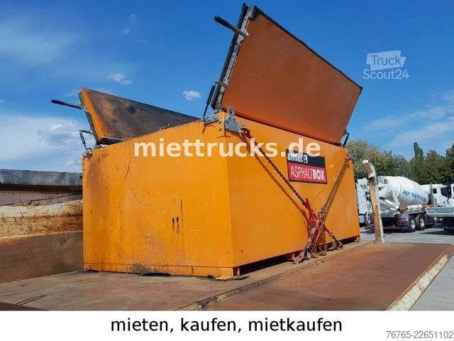 Asfalt plent AMTEC Amtec 8 t Thermo Box Mietkauf moglich