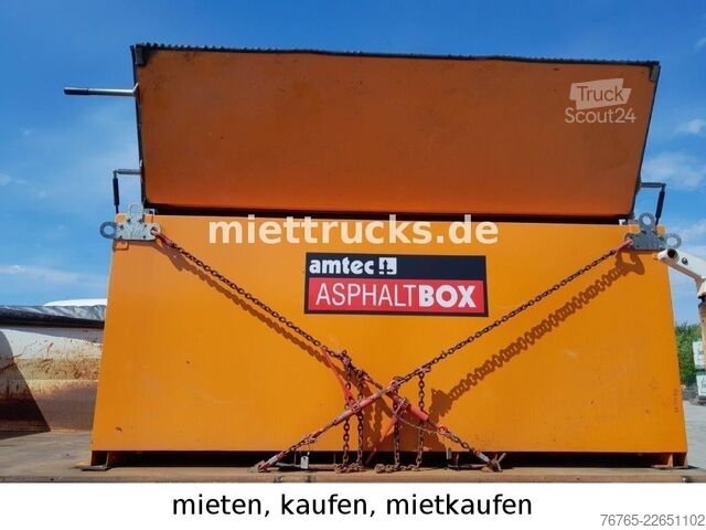 Asfalt plent AMTEC Amtec 8 t Thermo Box Mietkauf moglich