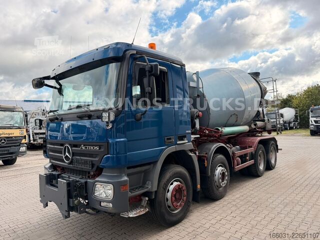 Автобетонозмішувач MERCEDES-BENZ Actros 3244 Liebherr 9M3 - Changing System