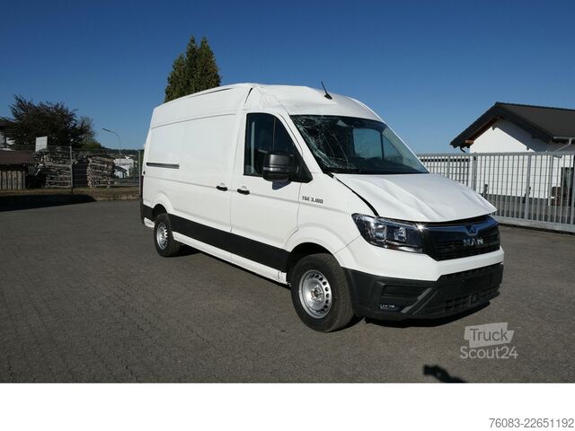 Ван с висока покривка MAN TGE 3.180 L3H2 Klima Kamera Automatikgetrioebe