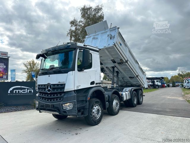 Dreiseitenkipper LKW MERCEDES-BENZ Arocs 3251 8x4 MEILLER Bordmatik Plane