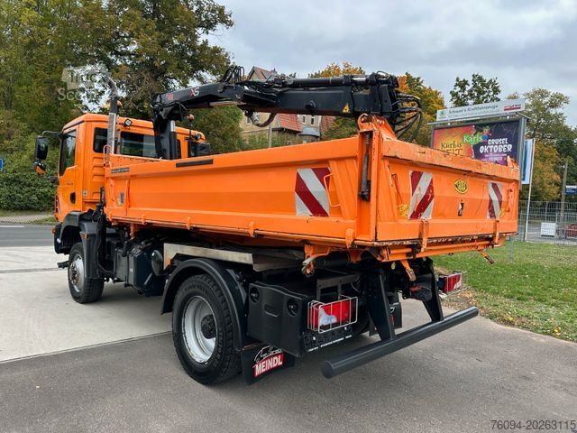Dreiseitenkipper LKW MAN TGM 13.250 4x4 Kipper KRAN FUNK AHK WINTERDIENST