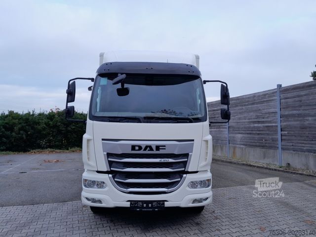 LKW mit Kofferaufbau DAF FA XB 290 16t Spier Plywoodkoffer