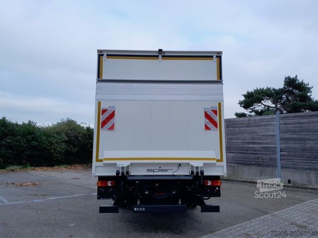 LKW mit Kofferaufbau DAF FA XB 290 16t Spier Plywoodkoffer