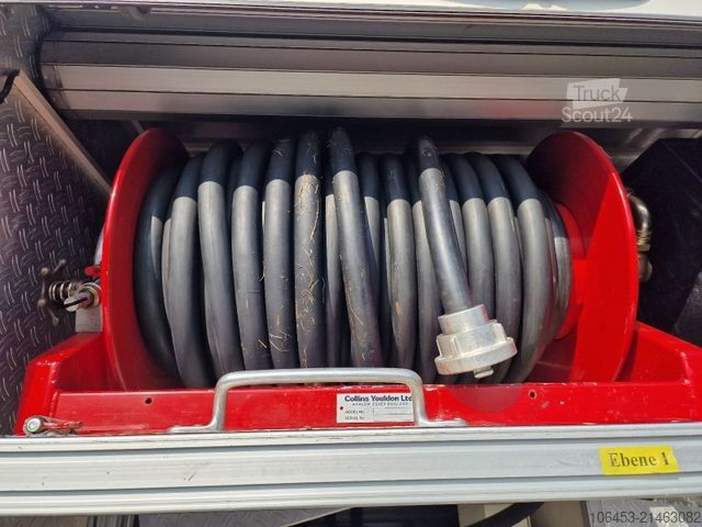 Autocisterna a vuoto MAN 8.136 4X4 Rüstwagen Allrad zuschaltbar 9 Sitzer