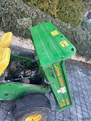 Remorque autochargeuse John Deere Gator 4x2 Benzin Kipppritsche Golfplatz Golfcar