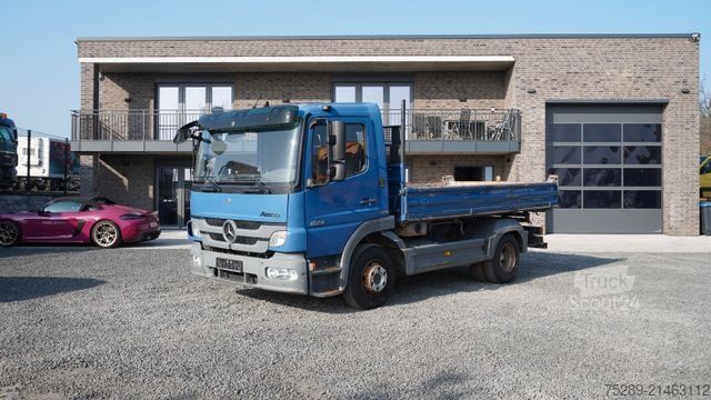 Benne tri-benne MERCEDES-BENZ Atego 824 Kipper Dreiseitenkipper Meiller