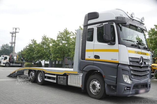 Autolaadkraan Mercedes-Benz Actros 2540 6×2 / 50 tho km! / NEW 7,8 m