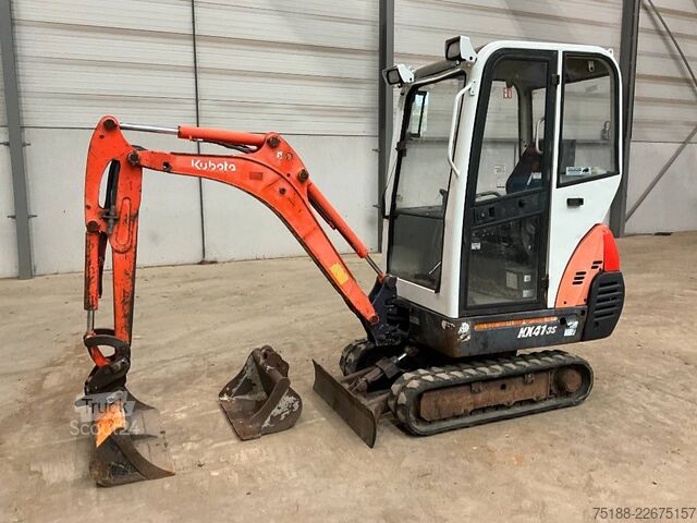 Minikotró Kubota KX 41-3 S