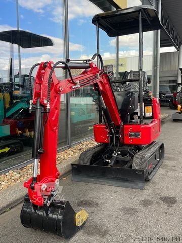 Minikoparka Rhinoceros XN 11 Minibagger Bagger !! Neu !!