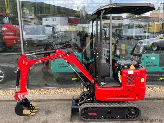 Mini ekskavatör  Rhinoceros XN 11 Minibagger Bagger !! Neu !!