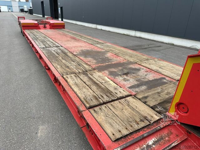 Carregador baixo FAYMONVILLE 47.5T STBZ-2VA 8m +5m50 LOWBED - TIEFBETT / REM...
