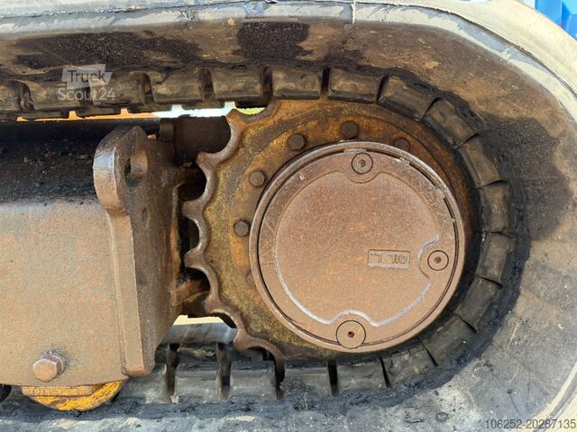 Pelleteuse midi Yanmar VIO 80 8T - EXTRA HYDR F - 2013h - BLADE - A/C ...