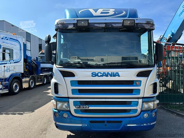 Kuffert Scania P310 4x2 CLOSED ALU BOX 7m - MANUAL - A/C - BEL...