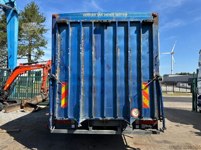 Kuffert Scania P310 4x2 CLOSED ALU BOX 7m - MANUAL - A/C - BEL...