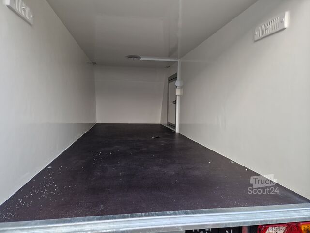 Koffer aanhanger trailershop niederiger Kofferanhänger 300cm 750kg