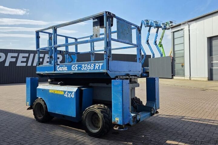 Schaarlift Genie GS3268 Diesel, 12m Working Height, 454kg Capacity,
