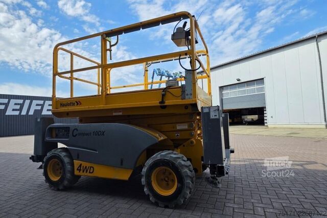 Schaarlift Haulotte COMPACT 10DX Diesel, 4x4 Drive, 10.2m Working Heig