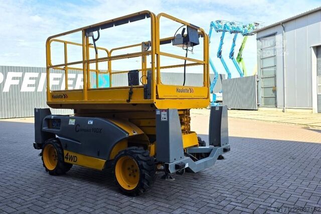 Schaarlift Haulotte COMPACT 10DX Diesel, 4x4 Drive, 10.2m Working Heig