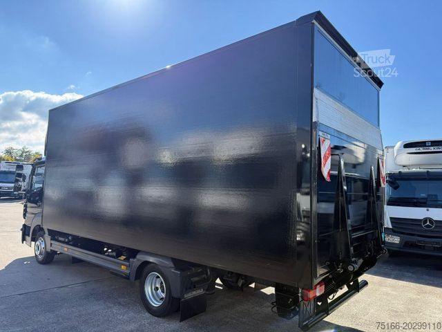 Furgoneta caja MERCEDES-BENZ ATEGO 816 L Koffer 6,2 m LBW 1 T*ORIGINAL 13 tkm