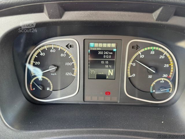Kastes kravas automašīna MERCEDES-BENZ ATEGO 1023 L Koffer 6,20 m LBW 1,5 T*Klima*AHK