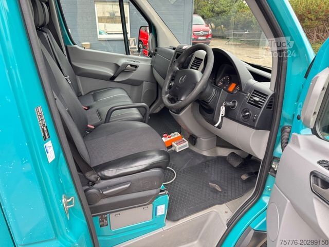 Сметовоз MERCEDES-BENZ 313 CDI  Sprinter II Bertsche  Müllwagen  Tafel